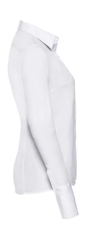 Dámska košeľa s dlhými rukávmi Ultimate Stretch, 000 White (2)