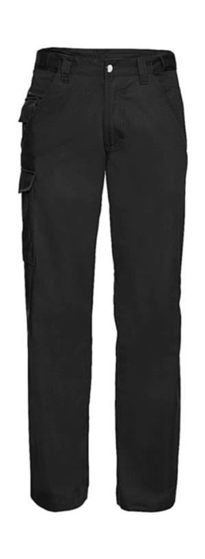 Nohavice Twill Workwear dĺžka 34”, 101 Black