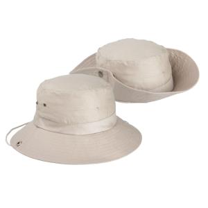 Bavlnený klobúk Safari, khaki