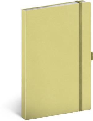 Notes Žltá, bodkovaný, 13 × 21 cm, žltá