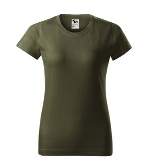 Dámske tričko krátky rukáv Basic 134, 69 Military (2)