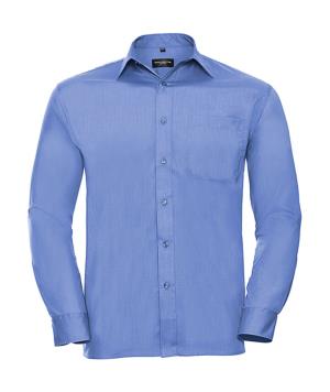 Košeľa Poplin s dlhými rukávmi Selvri, 233 Corporate Blue
