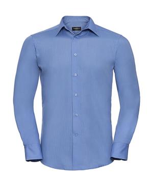 Pánska košeľa s dlhými rukávmi, 233 Corporate Blue