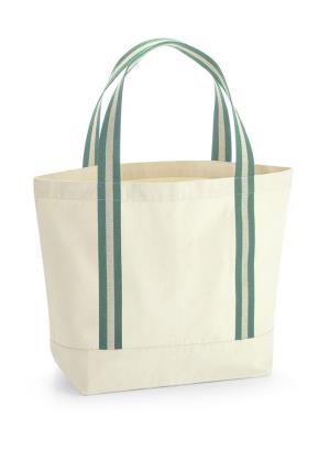 Taška EarthAware® Organic Boat Bag, 075 Natural/Sage Green