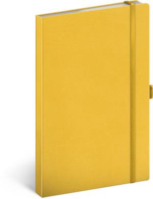 Notes Žltá, linajkovaný, 13 × 21 cm, žltá