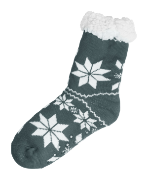 Vianočné ponožky Camiz, popolavá