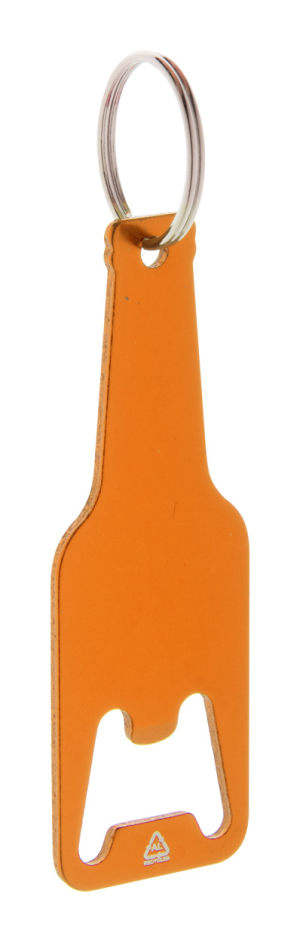 Prívesok na kľúče s otváračom na fľaše Kaipi, oranžová
