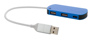 USB hub Raluhub, modrá