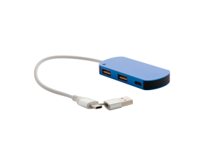 USB hub Raluhub, modrá (4)