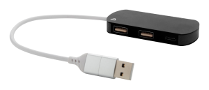 USB hub Raluhub, čierna (2)