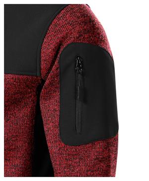 Softshellová bunda Casual 550, C4 Knit Marlboro Red (5)