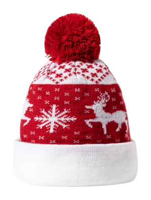 Vianočná čiapka Elenix, Červená