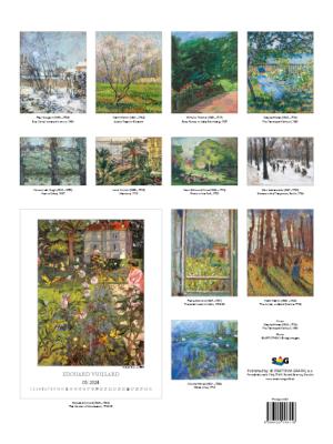 Nástenný kalendár Gardens Impressionism 2024 (3)