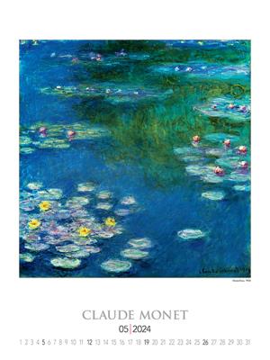 Nástenný kalendár Claude Monet 2024 (2)
