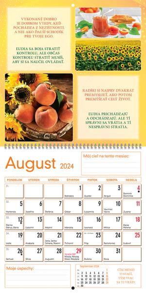 Nástenný kalendár Motivačný kalendár 2024 (2)