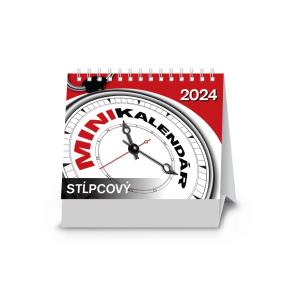 Stolový kalendár Mini kalendár pracovný 2024