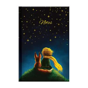 Linajkový notes s motívom rozprávky LITTLE PRINCE, rôznofarebné