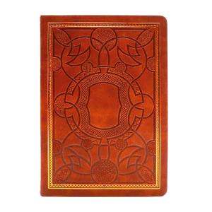 Linajkový notes oranžový ANTIQUE AMBER, oranžová