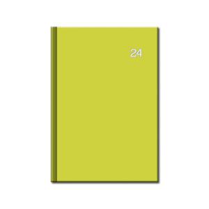 Denný diár A5 PRINT Neon žltý 2024