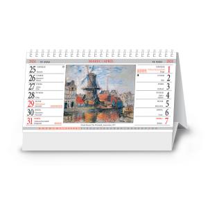 Stolový kalendár Impresionisti stolový 2024 (2)