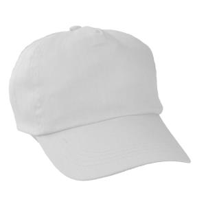 Bejzbalová čapica Sport, biela