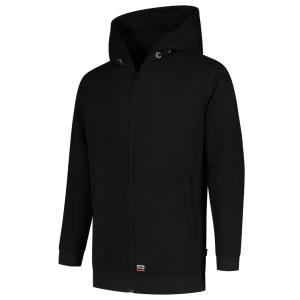 Unisex mikina s kapucňou T44, T1 Čierna
