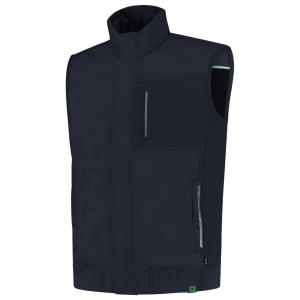 Vesta unisex  Puffer Bodywarmer Rewear T55, T8 Atramentová