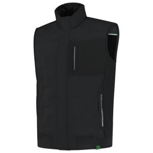 Vesta unisex  Puffer Bodywarmer Rewear T55, T1 Čierna