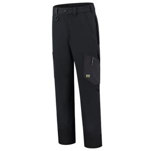 Pracovné nohavice unisex  Work Trousers 4-way Stretch, T1 Čierna