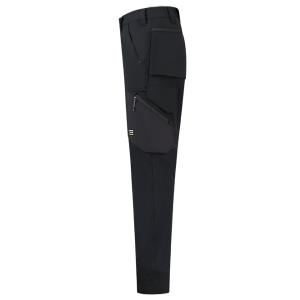 Pracovné nohavice unisex  Work Trousers 4-way Stretch, T1 Čierna (4)