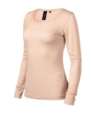 Tričko dámske Rise LS Merino, c5 cameo