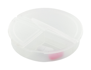 Box na pilulky Remedy, biela transparentná (5)