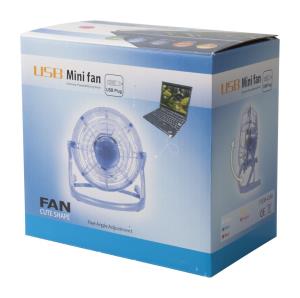 Miclox ventilátor s USB, modrá (3)