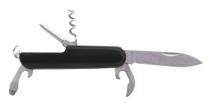 Mini multifunkční nôž, 8 funkcií Gorner , čierna (2)