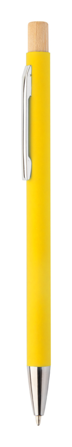Guľôčkové pero Iriboo, žltá