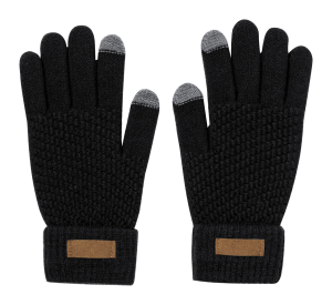 Dotykové rukavice Demsey, čierna (3)