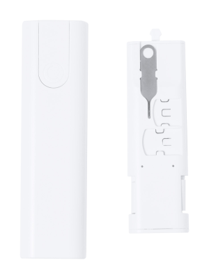 "Tich" Sada USB nabíjacích káblov, Biela (4)
