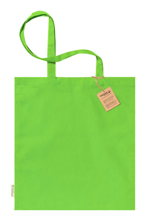 bavlnená nákupná taška Klimbou, limetková