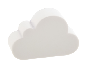 Antistresový obláčik Cumulus, Biela