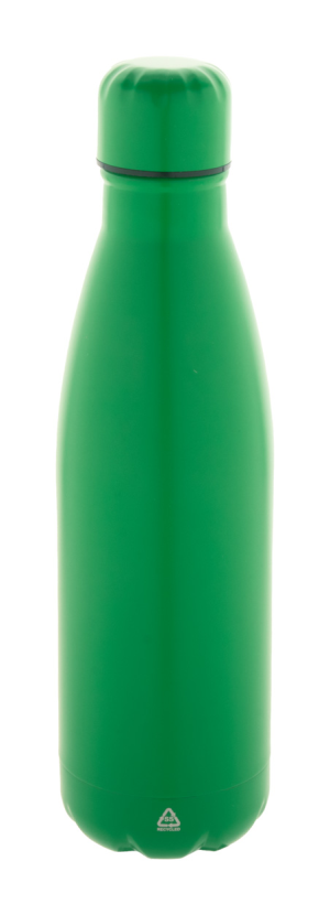 Recyklovaná fľaša z nerezovej ocele Refill, zelená