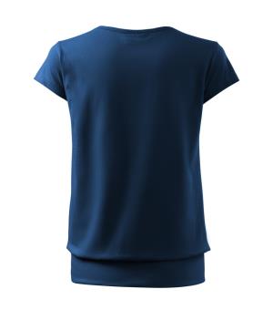 Voľné dámske tričko City 120, 87 Polnočná Modrá (2)