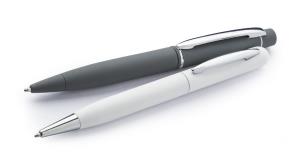 Kovové guľôčkové pero Koyak, Biela (6)