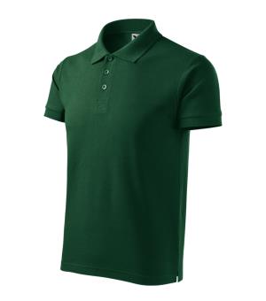 Dámska polokošeľa Cotton Heavy 216, d3 dark green