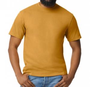 Pánské tričko Softstyle Midweight, 645 Mustard