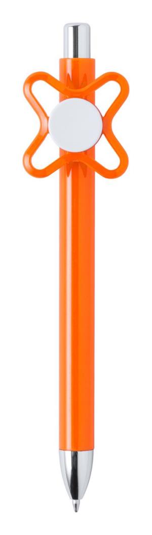 Plastové pero Karsol, oranžová