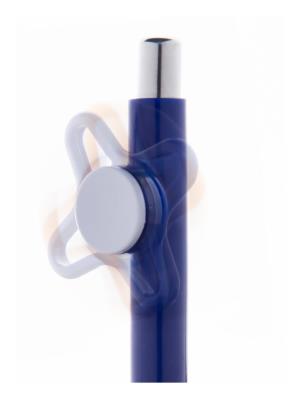 Plastové pero Karsol, modrá (3)