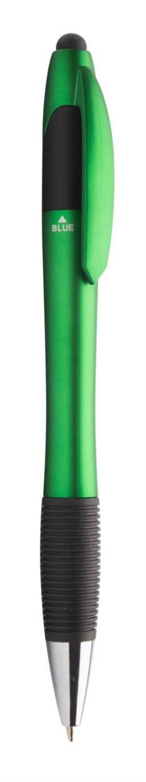 Dotykové guľôčkové pero Trippel, zelená