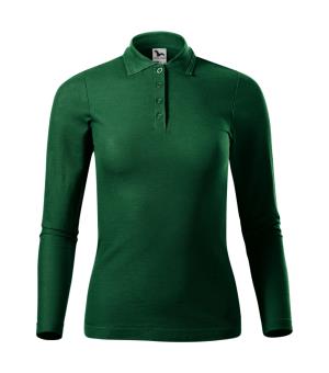 Polokošeľa dámska Pique Polo LS 231, d3 dark green