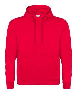 "Keya SWP280" hooded sweatshirt, Červená