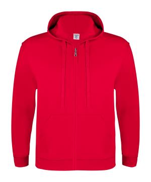 "Keya SWZ280" hooded sweatshirt, Červená